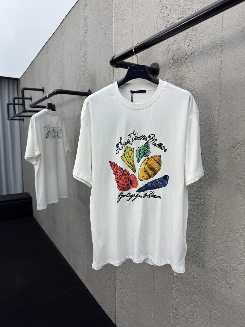 wsxc1755037349382_0.jpg LV Conch Print Short Sleeve Shirt - 图片 1
