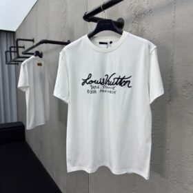 LV Special Printed Embroidered Short-Sleeved T-Shirt