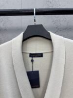 LV Hand-stitched logo wool cardigan - 图片 3