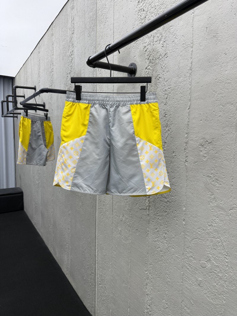 wsxc1755056316927_0.jpg LV Printed Elastic Waistband Casual Shorts - 图片 1