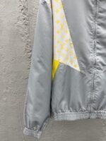 LV Color-blocked High-neck Zipper Jacket Coat - 图片 6