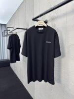 Miu Miu Embroidered Letter Short Sleeve 1