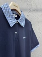 Miu Miu Checkered Logo Polo Shirt - 图片 8