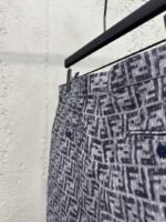 Fendi Full Print FF Denim Shorts - 图片 9