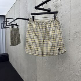 Dior Checkered Pattern Shorts