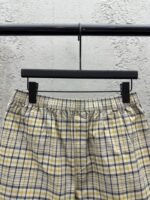 Dior Checkered Pattern Shorts - 图片 3