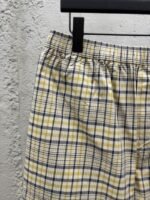 Dior Checkered Pattern Shorts - 图片 4