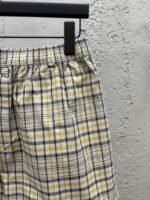 Dior Checkered Pattern Shorts - 图片 5