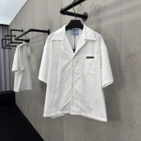 Prada Pocket Logo Short Sleeve Shirt