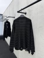 Maison Margiela Wool Blend Destroyed Cardigan - 图片 2