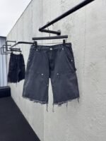 Maison Margiela Fringe Workwear Shorts