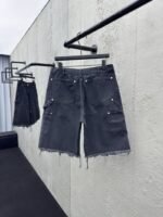 Maison Margiela Fringe Workwear Shorts - 图片 2