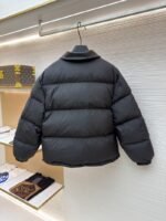 Miu Miu Printed Leather Collar Down Jacket - 图片 2