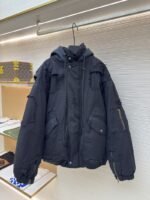 Balenciaga Heavy-Duty Distressed Washed Bomber Jacket