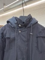 Balenciaga Heavy-Duty Distressed Washed Bomber Jacket - 图片 3