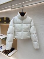 Prada High-Waisted Stand Collar Down Jacket 1