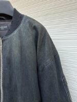 Balenciaga Denim Mud-Dyed Lightweight Cotton Jacket - 图片 5