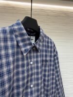 Miu Miu Patchwork Embroidered Checkered Button-Down Jacket - 图片 8