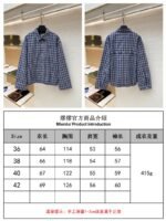 Miu Miu Patchwork Embroidered Checkered Button-Down Jacket - 图片 10