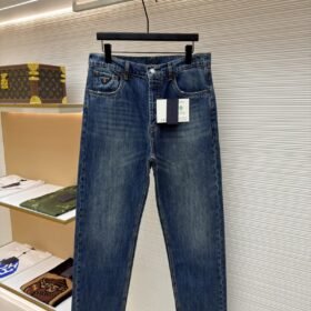 Prada Triangle Micro Logo Jeans