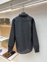LV Checkered Jacquard Long-Sleeve Shirt 2 - 图片 2