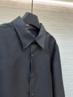 LV Checkered Jacquard Long-Sleeve Shirt 2 - 图片 8