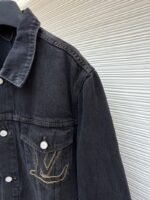 LV Sandwashed Tannin Embroidered Denim Jacket - 图片 5