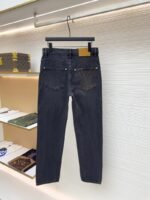 LV Patchwork Letter Denim Jeans - 图片 2