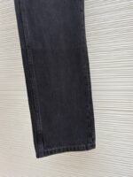 LV Patchwork Letter Denim Jeans - 图片 7