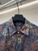 LV Printed Short-Sleeve Workwear Shirt - 图片 3