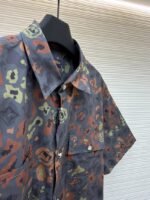 LV Printed Short-Sleeve Workwear Shirt - 图片 8