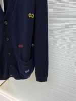 Gucci V-neck single-button long-sleeve wool sweater - 图片 7