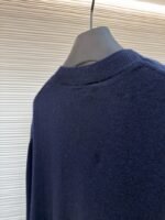 Gucci V-neck single-button long-sleeve wool sweater - 图片 9