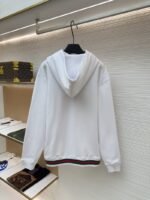 Gucci Drop-Shoulder Long-Sleeve Zipper Hooded Sweatshirt - 图片 2