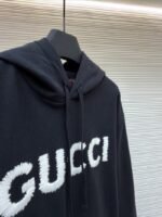 Gucci Logo Letter Print Hooded Long-Sleeve Sweatshirt - 图片 8