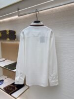 Gucci Pointed Collar Single-Button Long-Sleeve Shirt - 图片 2