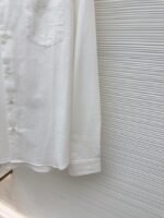 Gucci Pointed Collar Single-Button Long-Sleeve Shirt - 图片 7