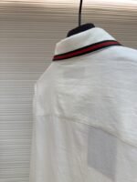 Gucci Pointed Collar Single-Button Long-Sleeve Shirt - 图片 9
