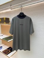 Balenciaga Reversible Double-Layer Crew Neck Short Sleeve - 图片 3