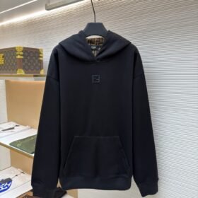 Fendi Lined FF Hooded Sweatshirt 1