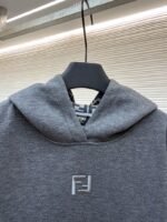 Fendi Lined FF Hooded Sweatshirt 2 - 图片 3