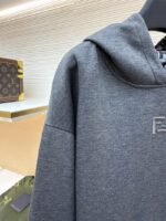 Fendi Lined FF Hooded Sweatshirt 2 - 图片 4