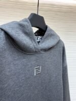 Fendi Lined FF Hooded Sweatshirt 2 - 图片 8