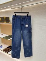 LV Side-Pocket Design Denim
