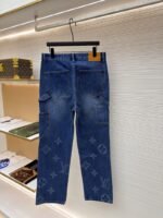 LV Side-Pocket Design Denim - 图片 2