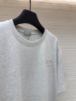Dior Cd Letter Embroidered Crew Neck Short Sleeve 2 - 图片 8
