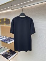 Dior Cd Letter Embroidered Crew Neck Short Sleeve 5 - 图片 2