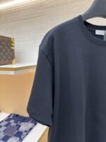 Dior Cd Letter Embroidered Crew Neck Short Sleeve 5 - 图片 4