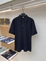 Dior Cd Letter Embroidered Polo Shirt 1
