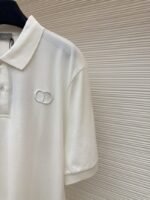 Dior Cd Letter Embroidered Polo Shirt 2 - 图片 5